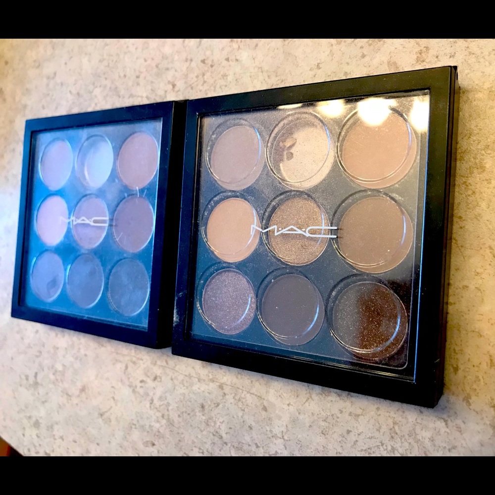 MAC eyeshadow palettes
